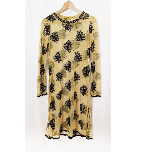 ZARA Embroidery Tulle Dress - Picture 3 of 11